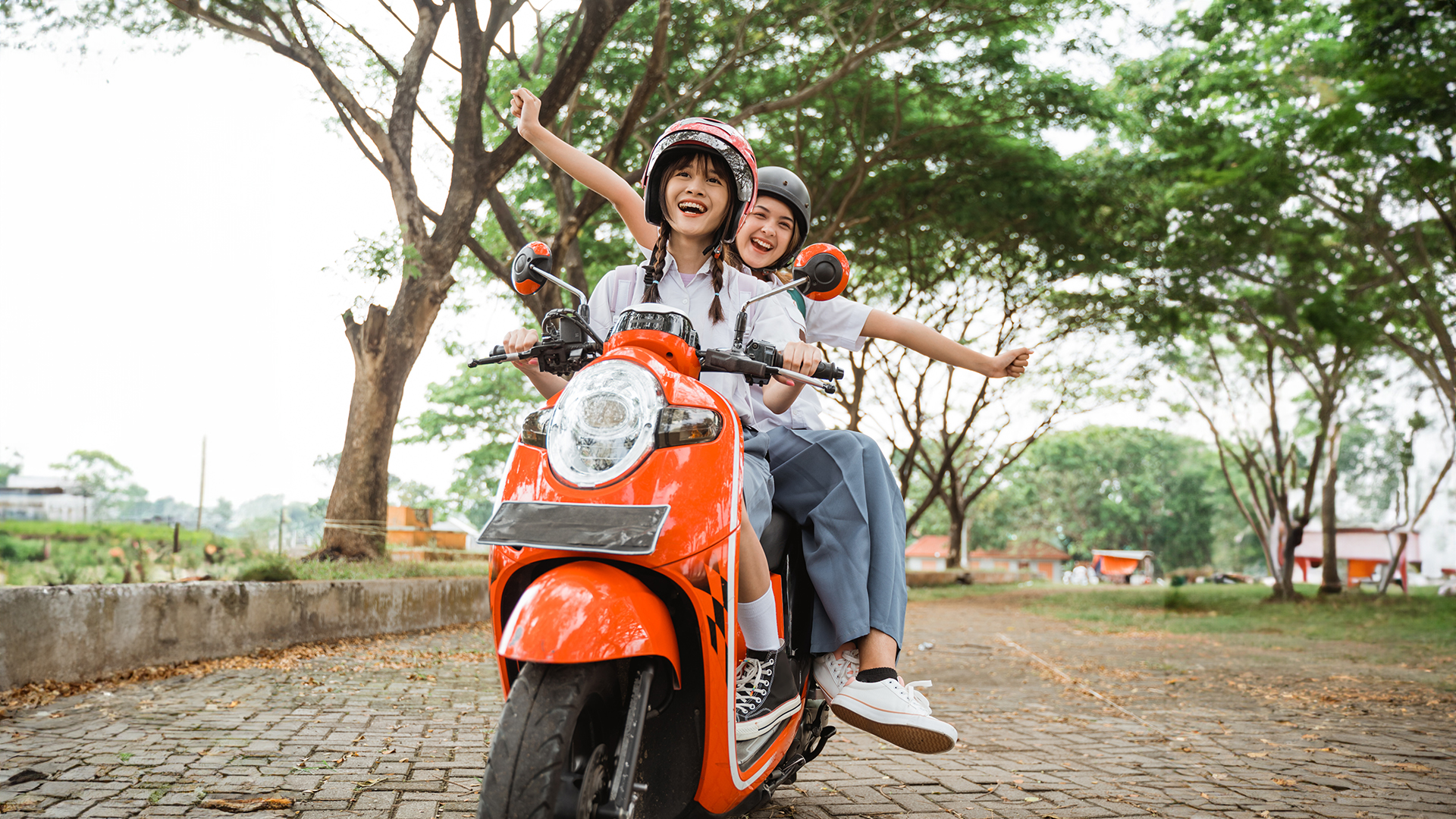 Serunya Punya Motor Baru