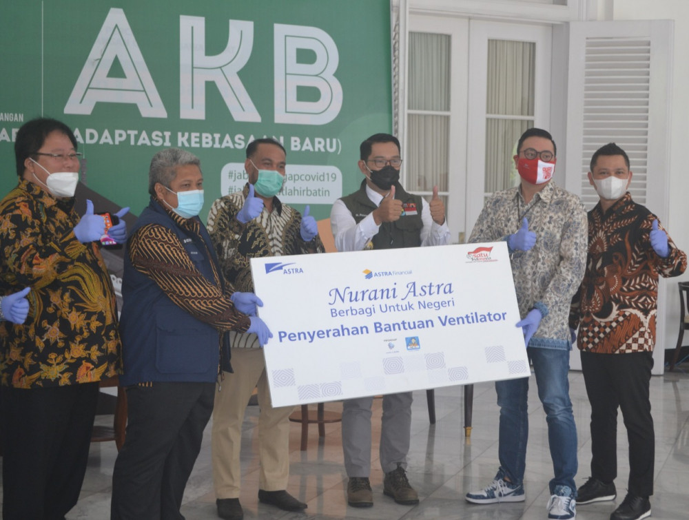 Bantuan 3 Ventilator Dari Astra Financial Nah Kali Ini Untuk Masyarakat Jawa Barat Fifgroup Pt Federal International Finance